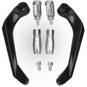 Maxpower (silver) Motorcycle Handguard Guard Windshield Deflector Handlebar Grip Protecto Maxpower (silver) Motorcycle Handguard Guard Windshield Deflector Handlebar Grip Protecto