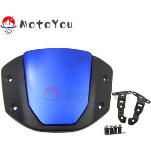 Maxpower (Blue) Windshield W/ Support Kits for Cb650r 2018-2022 Cb1000r CB650R Windscreen Maxpower (Blue) Windshield W/ Support Kits for Cb650r 2018-2022 Cb1000r CB650R Windscreen