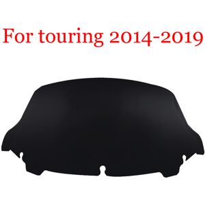 Maxpower (10.5 inch Black14-up) 4.5"-10.5" Wave Windshield Fairing Windscreen For Harley Maxpower (10.5 inch Black14-up) 4.5"-10.5" Wave Windshield Fairing Windscreen For Harley