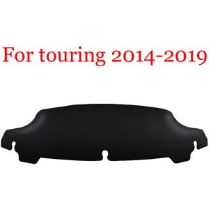 Maxpower (4.5Inch Black 14-up) 4.5"-10.5" Wave Windshield Fairing Windscreen For Harley E Maxpower (4.5Inch Black 14-up) 4.5"-10.5" Wave Windshield Fairing Windscreen For Harley E