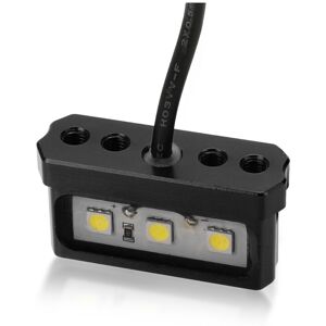 Maxpower (Black LED light) Motorcycle License Plate Mount Bracket Number Registration Hol Maxpower (Black LED light) Motorcycle License Plate Mount Bracket Number Registration Hol