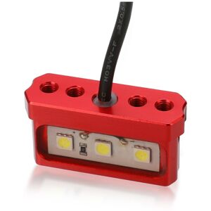 Maxpower (Red LED light) Motorcycle License Plate Mount Bracket Number Registration Holde Maxpower (Red LED light) Motorcycle License Plate Mount Bracket Number Registration Holde