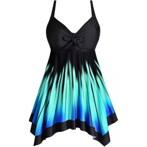 Unbranded (#5 Black, 3XL) Plus Size Women Padded Tankini Set Swimming Costume Beachwear Ba Unbranded (#5 Black, 3XL) Plus Size Women Padded Tankini Set Swimming Costume Beachwear Ba