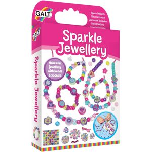 Galt Sparkle Jewellery Childrens Necklace and Bracelet Making Craft Kit for Kids Galt Sparkle Jewellery Childrens Necklace and Bracelet Making Craft Kit for Kids