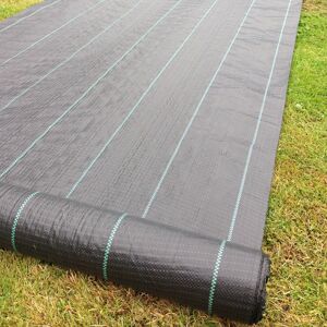 3m x 50m 100gsm Yuzet lined Ground Cover Weed Control Fabric Driveway membrane 3m x 50m 100gsm Yuzet lined Ground Cover Weed Control Fabric Driveway membrane