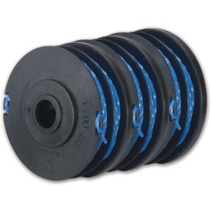 Ryobi RAC123 Spools for RLT4027 and RLT6030, 3 x 1.65 mm, Blue Ryobi RAC123 Spools for RLT4027 and RLT6030, 3 x 1.65 mm, Blue