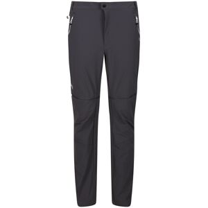 (33R, Seal Grey/Black) Regatta Mens Mountain Zip-Off Trousers (33R, Seal Grey/Black) Regatta Mens Mountain Zip-Off Trousers