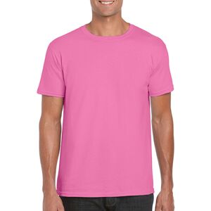 (L, Azalea) Gildan Mens Soft Style Ringspun T Shirt (L, Azalea) Gildan Mens Soft Style Ringspun T Shirt