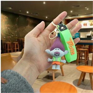 Unbranded (Bran) Troll Adorable Cute Doll Keychain Quirky Cartoon Rubber Backpack Accessor Unbranded (Bran) Troll Adorable Cute Doll Keychain Quirky Cartoon Rubber Backpack Accessor