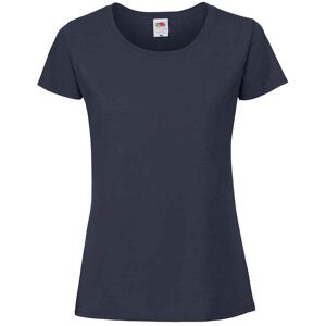 (L, Deep Navy) Fruit Of The Loom Womens/Ladies Iconic Ringspun Cotton T-Shirt (L, Deep Navy) Fruit Of The Loom Womens/Ladies Iconic Ringspun Cotton T-Shirt