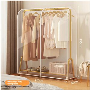 Collin Home (110*50*150 (all transparent)) High -Quality Jelly Rack Dust Cover Home Use Dust Collin Home (110*50*150 (all transparent)) High -Quality Jelly Rack Dust Cover Home Use Dust