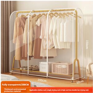 Collin Home (200*50*150 (fully transparent)) High -Quality Jelly Rack Dust Cover Home Use Du Collin Home (200*50*150 (fully transparent)) High -Quality Jelly Rack Dust Cover Home Use Du