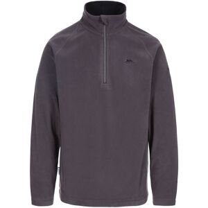 (XS, Dark Grey) Trespass Mens Blackford Microfleece (XS, Dark Grey) Trespass Mens Blackford Microfleece