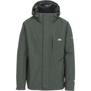 (XXS, Olive) Trespass Mens Edwards II Waterproof Jacket (XXS, Olive) Trespass Mens Edwards II Waterproof Jacket