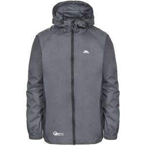 (S, Flint) Trespass Adults Unisex Qikpac Packaway Waterproof Jacket (S, Flint) Trespass Adults Unisex Qikpac Packaway Waterproof Jacket