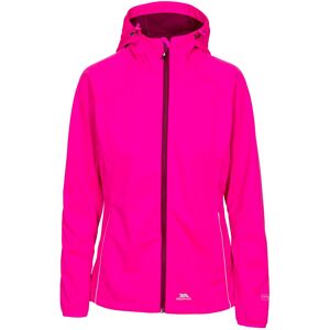Trespass Sisely Waterpoof Softshell Jacket - Pink Glow - XS Trespass Sisely Waterpoof Softshell Jacket - Pink Glow - XS