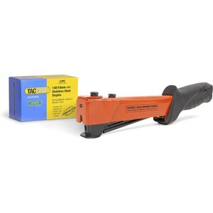 Tacwise 1221 A54 Heavy Duty Hammer Tacker with 5000 140/10mm Staples, Uses Type Tacwise 1221 A54 Heavy Duty Hammer Tacker with 5000 140/10mm Staples, Uses Type