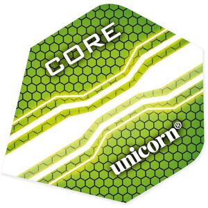 (One Size, Green) Unicorn Core .75 Plus Dart Flights (One Size, Green) Unicorn Core .75 Plus Dart Flights