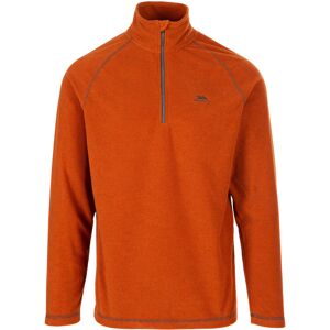 (L, Burnt Orange) Trespass Mens Keynote Anti Pilling 1/4 Zip Fleece Top (L, Burnt Orange) Trespass Mens Keynote Anti Pilling 1/4 Zip Fleece Top