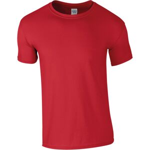(2XL, Red) Gildan Mens Short Sleeve Soft-Style T-Shirt (2XL, Red) Gildan Mens Short Sleeve Soft-Style T-Shirt