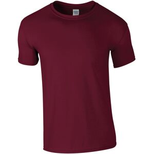 Gildan Maroon Soft-Style Short Sleeve T-Shirt - T-Shirt Gildan Maroon Soft-Style Short Sleeve T-Shirt - T-Shirt
