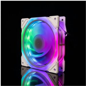Unbranded (White spider star light 6 color) Chassis Fan 12cm Double -Sided Light -Emitting Unbranded (White spider star light 6 color) Chassis Fan 12cm Double -Sided Light -Emitting
