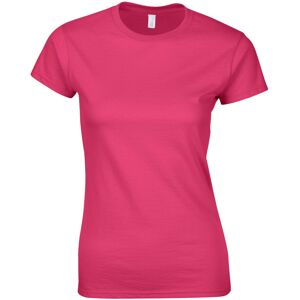 (S, Heliconia) Gildan Womens/Ladies Softstyle Ringspun Cotton T-Shirt (S, Heliconia) Gildan Womens/Ladies Softstyle Ringspun Cotton T-Shirt