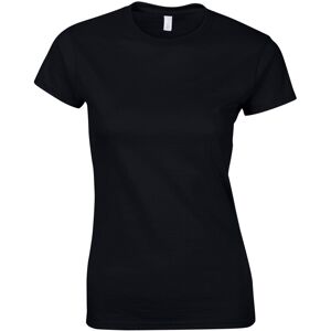 (M, Black) Gildan Womens/Ladies Softstyle Ringspun Cotton T-Shirt (M, Black) Gildan Womens/Ladies Softstyle Ringspun Cotton T-Shirt