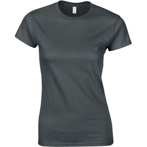 (XXL, Charcoal) Gildan Womens/Ladies Softstyle Ringspun Cotton T-Shirt (XXL, Charcoal) Gildan Womens/Ladies Softstyle Ringspun Cotton T-Shirt