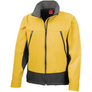 (XL, Sports Yellow) Result Mens Activity Soft Shell Jacket (XL, Sports Yellow) Result Mens Activity Soft Shell Jacket