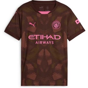 Puma (9-10 Years) Man City Kids Brown Goalkeeper Shirt 2024/25 Puma (9-10 Years) Man City Kids Brown Goalkeeper Shirt 2024/25
