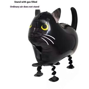 Unbranded (Black Cat (with ribbon)) (2 balloons) Pop Walk on the ground balloons Wholesale Unbranded (Black Cat (with ribbon)) (2 balloons) Pop Walk on the ground balloons Wholesale