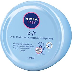 NIVEA Baby Soft Care Cream, Moisturising Cream with Caléndula que Nutre y Protege Dura NIVEA Baby Soft Care Cream, Moisturising Cream with Caléndula que Nutre y Protege Dura