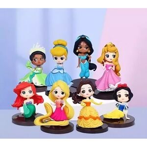 Unbranded (8PC) Lovely Disney Princess Figure Cake Topper Toy Doll ARIEL BELLE REPUNZEL JA Unbranded (8PC) Lovely Disney Princess Figure Cake Topper Toy Doll ARIEL BELLE REPUNZEL JA