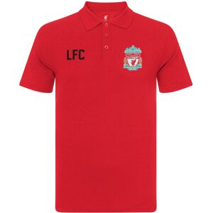 (Red, 6-7 Years) Liverpool FC Official Football Gift Boys Crest Polo Shirt (Red, 6-7 Years) Liverpool FC Official Football Gift Boys Crest Polo Shirt