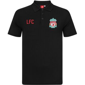 (Black LFC, 2-3 Years) Liverpool FC Official Football Gift Boys Crest Polo Shirt (Black LFC, 2-3 Years) Liverpool FC Official Football Gift Boys Crest Polo Shirt