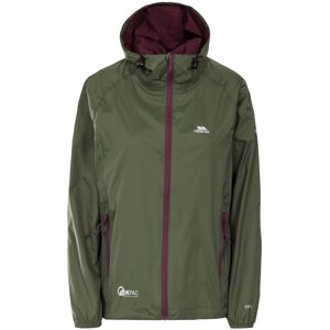 (XXL, Moss) Trespass Womens/Ladies Qikpac Packaway Waterproof Jacket (XXL, Moss) Trespass Womens/Ladies Qikpac Packaway Waterproof Jacket