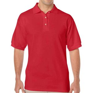 (S, Red) Gildan Mens DryBlend Polo Shirt (S, Red) Gildan Mens DryBlend Polo Shirt
