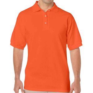 (M, Orange) Gildan Mens DryBlend Polo Shirt (M, Orange) Gildan Mens DryBlend Polo Shirt