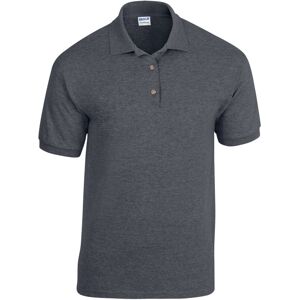 (M, Dark Heather) Gildan Mens DryBlend Polo Shirt (M, Dark Heather) Gildan Mens DryBlend Polo Shirt