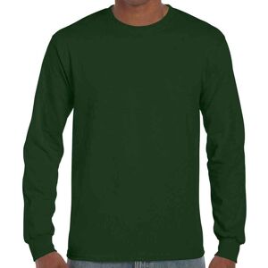 (3XL, Forest Green) Gildan Unisex Adult Ultra Plain Cotton Long-Sleeved T-Shirt (3XL, Forest Green) Gildan Unisex Adult Ultra Plain Cotton Long-Sleeved T-Shirt