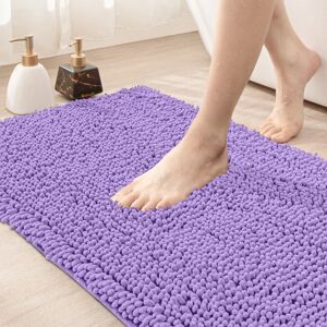 SUPREME BEDDING LTD (40x60 cm, Lilac) Chenille Bathroom Rug Mat Dog Doormats Absorbent Non Slip Bath SUPREME BEDDING LTD (40x60 cm, Lilac) Chenille Bathroom Rug Mat Dog Doormats Absorbent Non Slip Bath