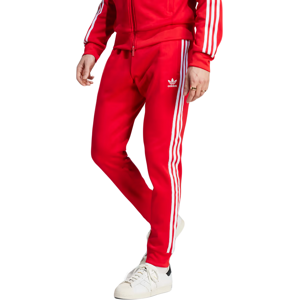 (M) Adidas Adicolor Classics SST Track Pants Red/White (M) Adidas Adicolor Classics SST Track Pants Red/White