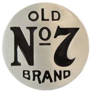 Jack Daniels Old No. 7 Round Buckle With Belt Jack Daniels Old No. 7 Round Buckle With Belt