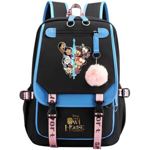MAYJAM The Owl House Backpack Student School Bags Women Girls USB Shoulder Travel Bags- MAYJAM The Owl House Backpack Student School Bags Women Girls USB Shoulder Travel Bags-