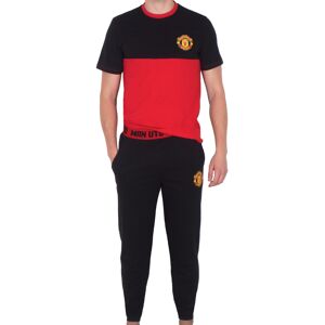 (Medium) Manchester United FC Official Football Gift Mens Premium Long Pyjamas S (Medium) Manchester United FC Official Football Gift Mens Premium Long Pyjamas S