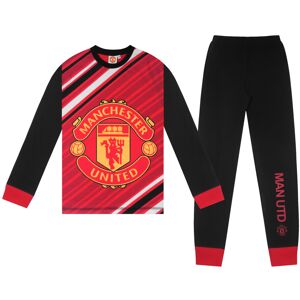 Manchester United Boys Pyjamas Long Sublimation Kids OFFICIAL Football Gift Manchester United Boys Pyjamas Long Sublimation Kids OFFICIAL Football Gift