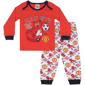 Manchester United Baby Pyjamas Long Boys Kids Official Football Gift Manchester United Baby Pyjamas Long Boys Kids Official Football Gift