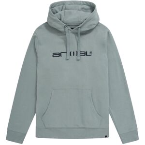 (S, Pale Blue) Animal Mens Driver Logo Organic Hoodie (S, Pale Blue) Animal Mens Driver Logo Organic Hoodie