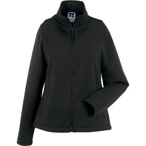 (S, Black) Russell Womens/Ladies Smart Soft Shell Jacket (S, Black) Russell Womens/Ladies Smart Soft Shell Jacket